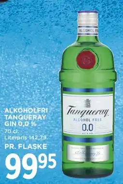 MENY Tanqueray 0.0 alkoholfri gin tilbud