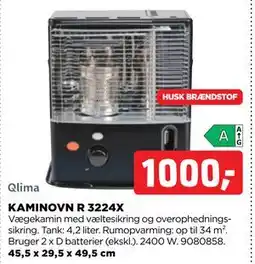 jem & fix KAMINOVN R 3224X tilbud