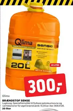 jem & fix BRÆNDSTOF SENSE tilbud