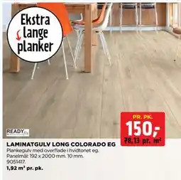 jem & fix LAMINATGULV LONG COLORADO EG tilbud