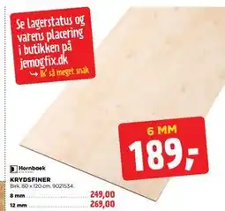 jem & fix KRYDSFINER tilbud