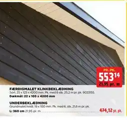 jem & fix UNDERBEKLÆDNING tilbud