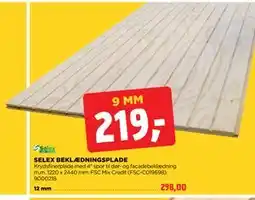 jem & fix SELEX BEKLÆDNINGSPLADE tilbud