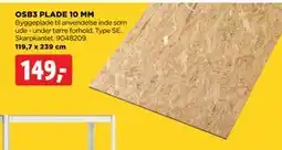 jem & fix OSB3 PLADE 10 MM tilbud