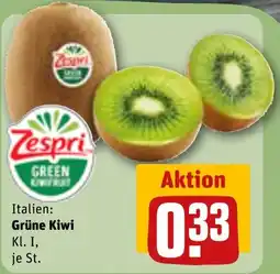 REWE DE Zespri Italien: Grüne Kiwi tilbud
