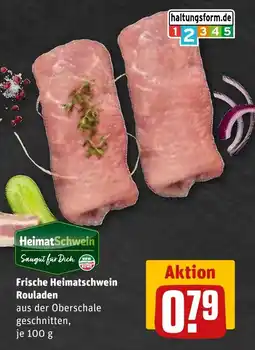 REWE DE HeimatSchwein Saugut für Dich Frische Heimatschwein Rouladen tilbud