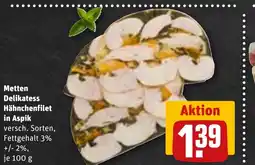 REWE DE Metten Delikatess Hähnchenfilet in Aspik tilbud