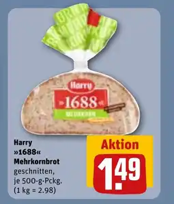 REWE DE Harry >>1688<< Mehrkornbrot tilbud