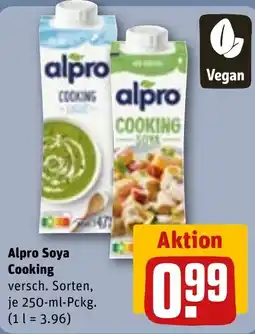 REWE DE Alpro Soya Cooking tilbud
