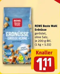 REWE DE REWE Beste Wahl Erdnüsse tilbud