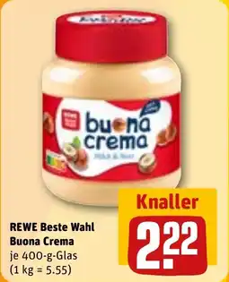 REWE DE REWE Beste Wahl Buona Crema tilbud