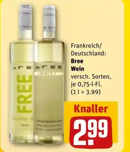 REWE DE Frankreich/ deutschland: bree wein tilbud