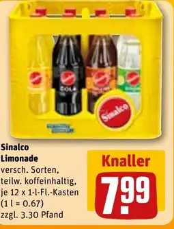 REWE DE Sinalco Limonade tilbud