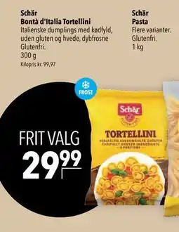 Citti Schär Bontà d'Italia Tortellini tilbud