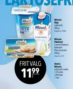 Citti MinusL Flødeost tilbud
