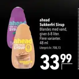 Citti ahead Sukkerfri Sirup tilbud
