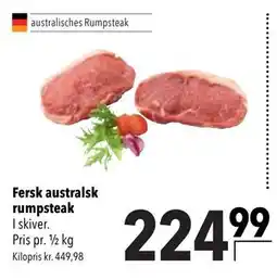 Citti Fersk australsk rumpsteak tilbud