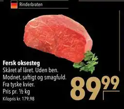 Citti Fersk oksesteg tilbud