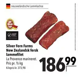 Citti Silver Fern Farms New Zealandsk fersk lammefilet tilbud