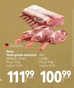 Citti Duroc Fersk spansk svinecarré tilbud