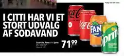Citti Coca-Cola, Fanta eller Sprite tilbud