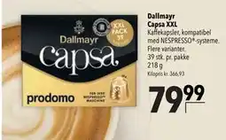 Citti Dallmayr Capsa XXL tilbud