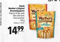 Citti Storck Werther's Original Karamelpopcorn tilbud