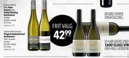 Citti S.A. Prüm Essence eller Solitär Riesling Kvalitetsvin tilbud