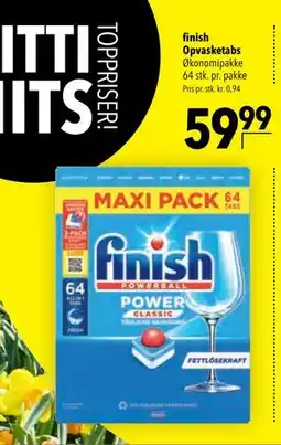 Citti finish Opvasketabs tilbud