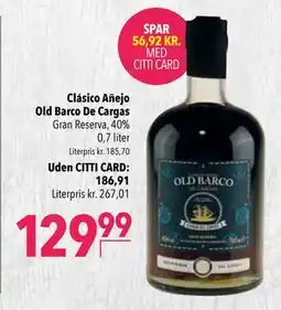 Citti Clásico Añejo Old Barco De Cargas tilbud