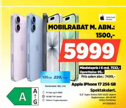 Power Apple iPhone 17 Pro Max 256 GB Næsten for Pro til at være sand. tilbud