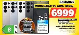 Power SAMSUNG Galaxy S25 Ultra 256 GB Forbedret Galaxy Al tilbud