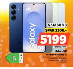 Power Samsung galaxy s25 forbedret galaxy al tilbud