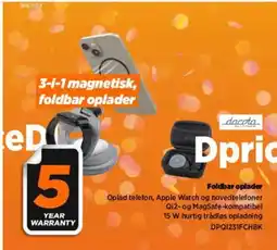 Power Foldbar oplader tilbud
