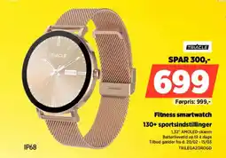 Power TRIACLE Fitness smartwatch 130+ sportsindstillinger tilbud