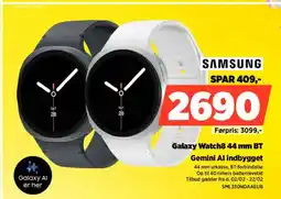 Power Samsung galaxy watch8.44 mm bt gemini al indbygget tilbud