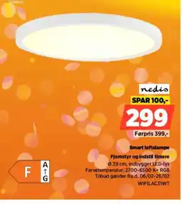 Power Smart loftslampe Fjernstyr og indstil timere tilbud