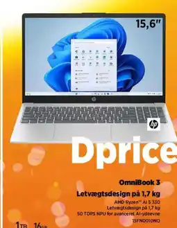 Power OmniBook 3 Letvægtsdesign på tilbud
