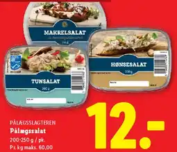 Lidl Pålægssalater tilbud