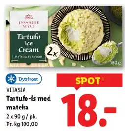 Lidl VITASIA Tartufo-is tilbud