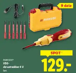 Lidl VDE-skruetrækker 4 V tilbud