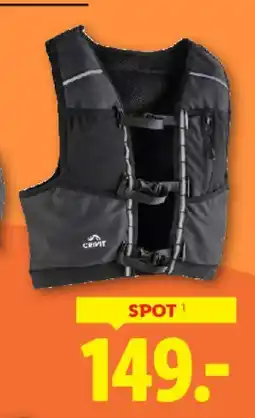 Lidl Løbe rygsæk eller -vest tilbud