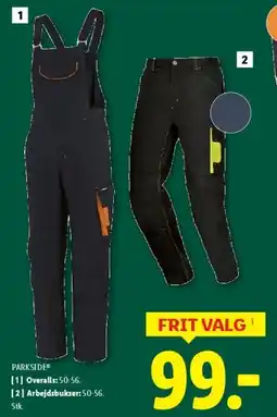 Lidl Overalls / Arbejdsbukser tilbud
