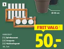 Lidl Spirekassesæt / Urtepotte / Kultiveringssæt tilbud