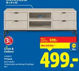 Lidl LIVARNO TV-bord tilbud