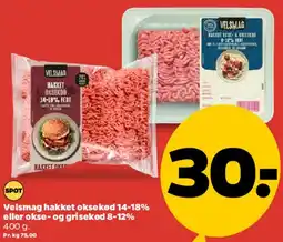 Netto Velsmag hakket oksekød / okse- og grisekød tilbud