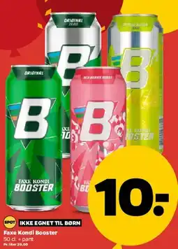 Netto Faxe Kondi Booster 50 cl tilbud