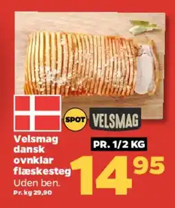 Netto Velsmag dansk ovnstegt flæskesteg tilbud