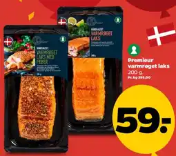 Netto Varmrøget laks (premieur) tilbud