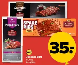 Netto Jensen's BBQ - Spare Ribs / Pulled Pork tilbud